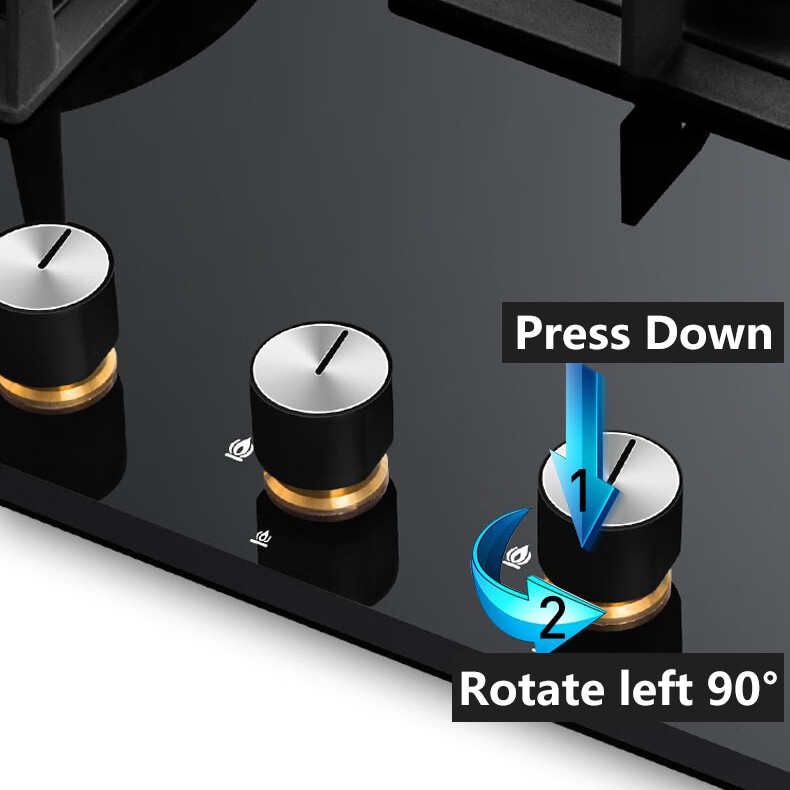 Child-lock Protection Deisign Knob