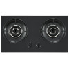 OEM 2 Burner Built-in Glass Gas Hob Manufacturer | High Efficiency NG/LPG Cooktop