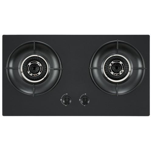 OEM 2 Burner Built-in Glass Gas Hob Manufacturer | High Efficiency NG/LPG Cooktop