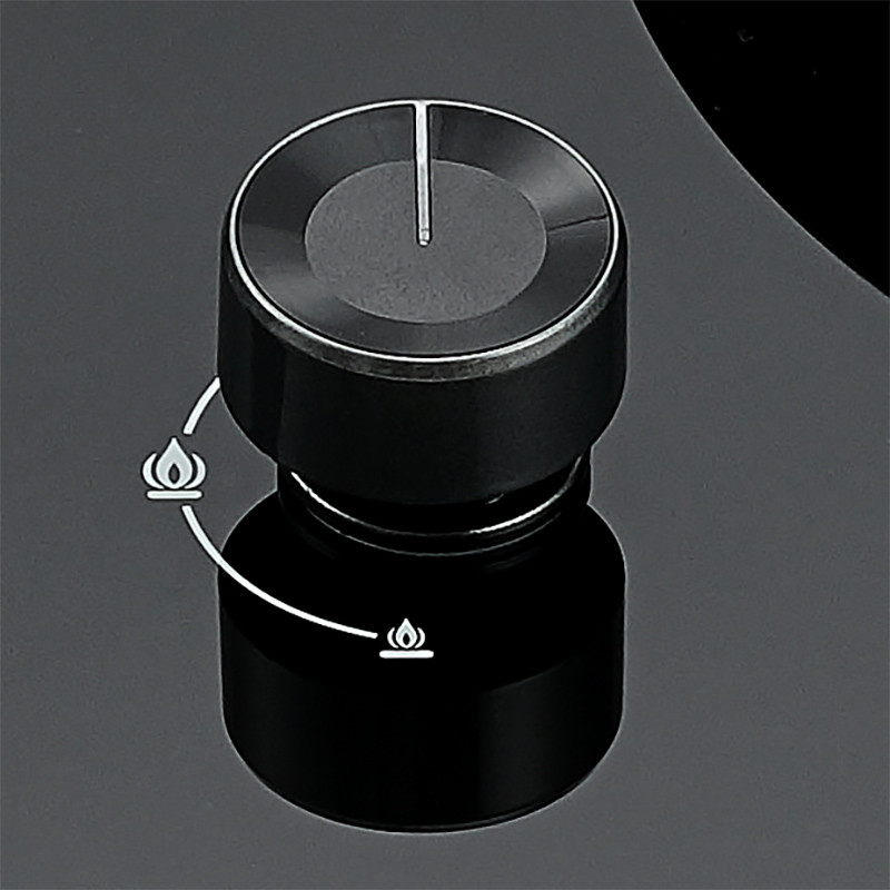 metal knobs of stove B213