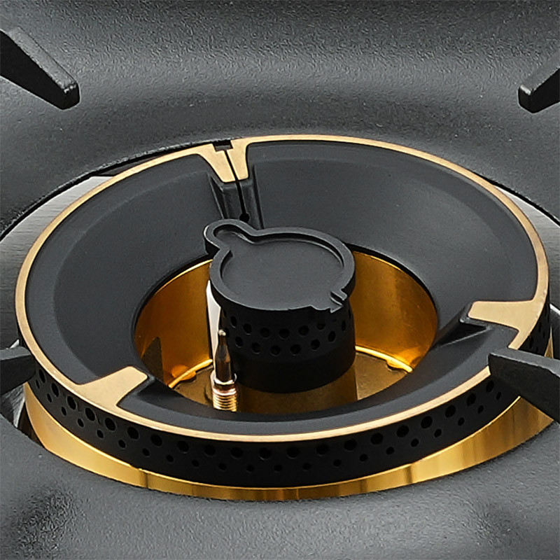 high power gas burner 5.2kW aluminum burner close-up B360