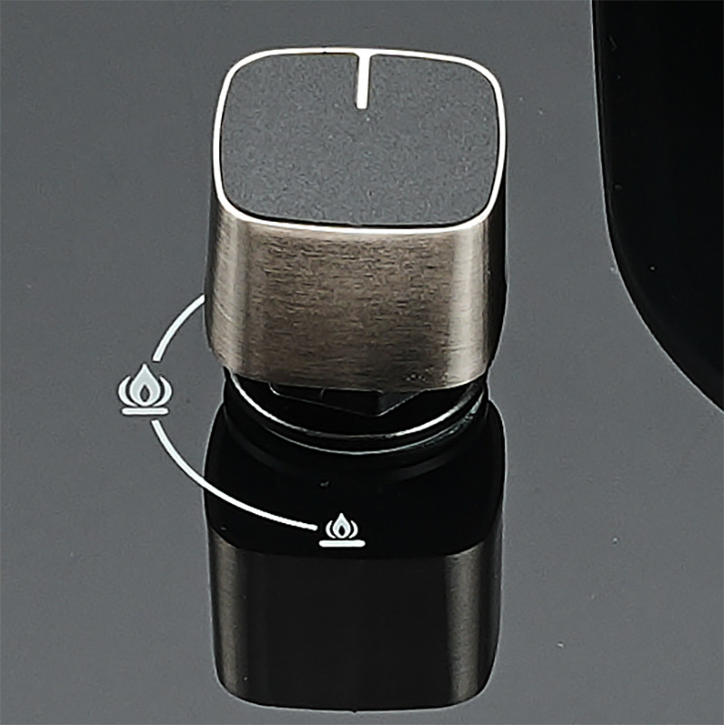 metal knob of stove B360