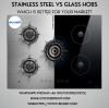 Stainless Steel vs Glass Gas Hobs: Which Is Better for Your Market?