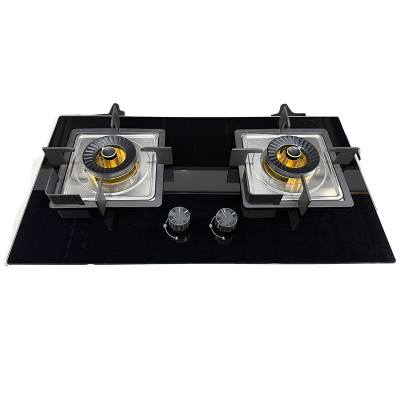Wholesale 2 Burner LPG Gas Hob with Pulse Ignition Built-In for Household Use B209