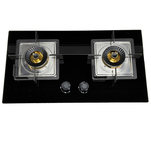 Wholesale 2 Burner LPG Gas Hob with Pulse Ignition Built-In for Household Use B209