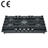 High Efficiency5 Burner Gas Stove | Tempered Glass Hob B560