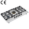 5-Burner built-in hob supplier | Cast Iron Stainless Stove OEM | G955
