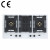 960mm White Tempered Glass 4 Burner Gas Stove with CE Certification | B905（White）
