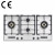 OEM ODM Manufacturer Stainless Steel Gas Stove with CE Certification | B23