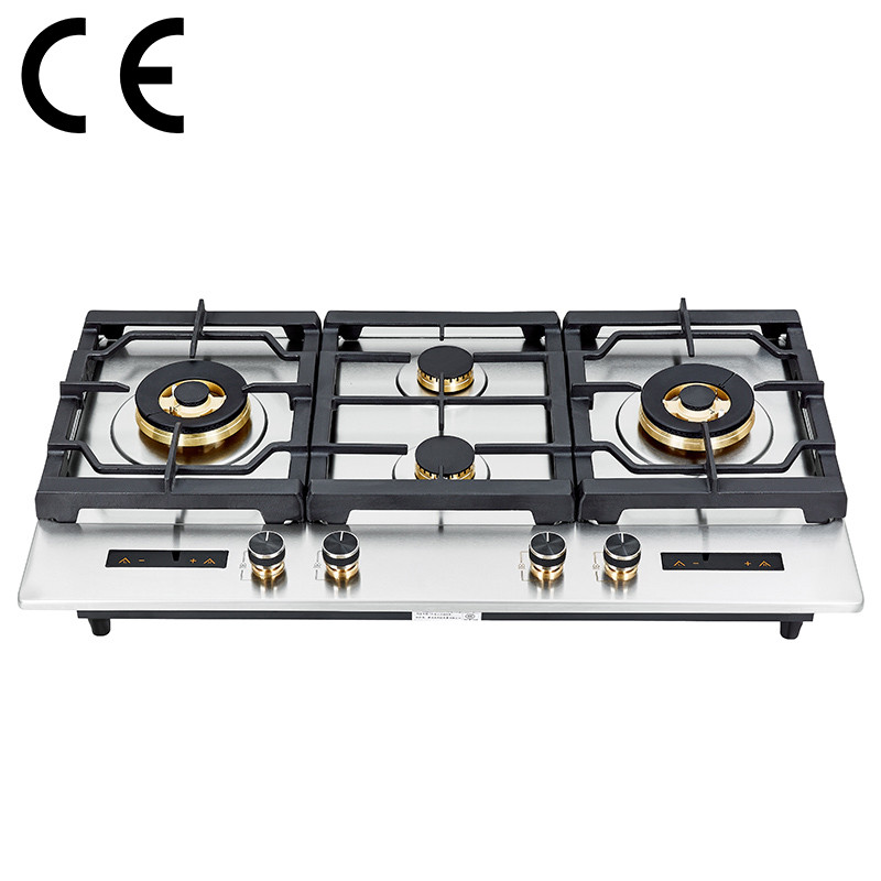 Bulk Gas Hob Procurement | CE Certified 4-Burner Household Hob Supplier | B418