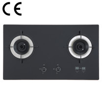 Double Burner Gas Cooker with Safety Device | CE Certified Gas hob Supplier | BA608D
