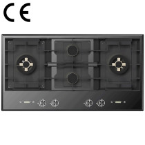 Professional Cecetified Gas Hob Manufacturer | Built In 4 Burner Gas Cooker | B9064(Black)