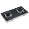 Glass Portable 2 Burner Tabletop Gas Stove OEM/ODM Manufacturer | T201