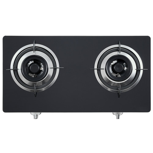Glass Portable 2 Burner Tabletop Gas Stove OEM/ODM Manufacturer | T201