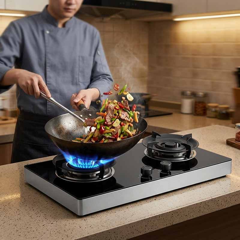 Authentic Stir-Fry Experience by Bousit custom gas stove T202
