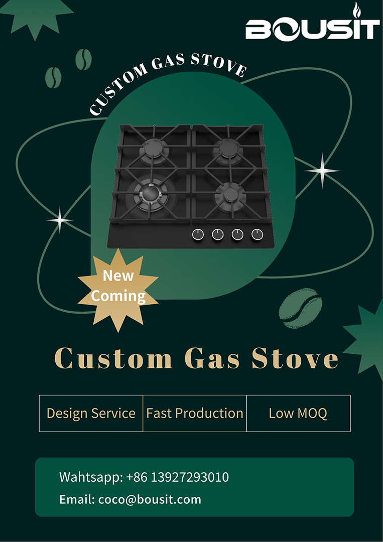 Bousit New Gas Stove Product Poster Poster