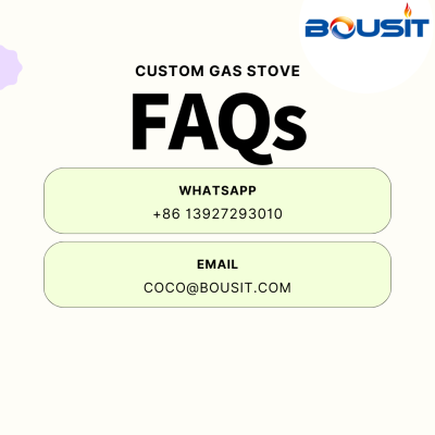 Gas Stove Manufacturer FAQs: Let Bousit Answer Your Questions