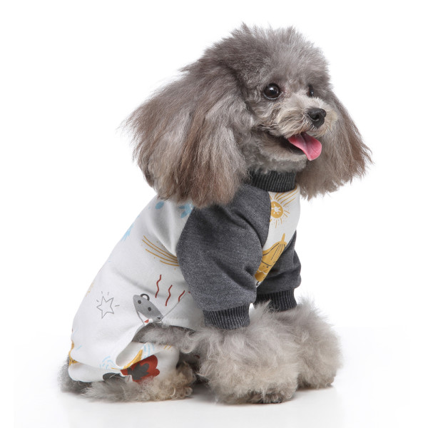 Wholesale Dog Pajamas Brands and wholesalers of comfortable cotton four-legged knitted pet pajamas