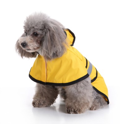 Hooded dog raincoats cape outdoor waterproof, suitable for small to medium to large dogs and puppies