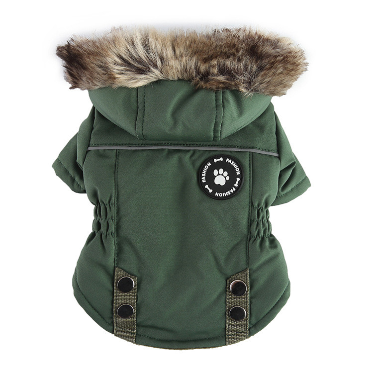 Down jacket for dogs