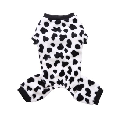 Wholesale Pet dog pajamas Puppy pet clothing Plush pajamas pet clothing Fall dog clothing