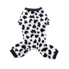 Wholesale Pet dog pajamas Puppy pet clothing Plush pajamas pet clothing Fall dog clothing