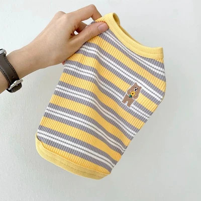 The comfortable dog tank tops is breathable and lightweight and comes in a variety of styles