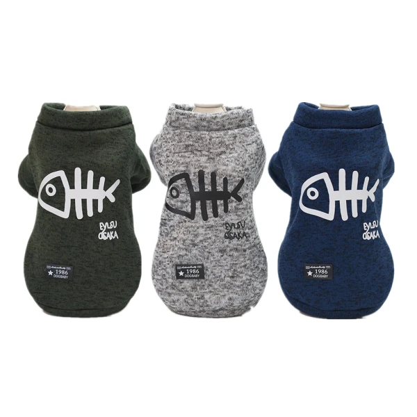 New special pet clothes casual dog hoodies autumn and winter dog clothes cross-border dog supplies