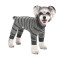 Spring and autumn big dog clothes small and medium-sized dog pajamas long sleeve pet hair prevention