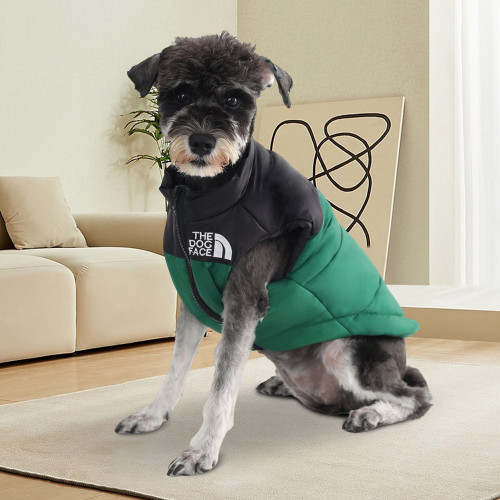 Dog clothing Autumn Winter pet dog small dog Teddy thicker than bear warm down clothing dog vests