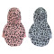 Wholesale Spring and autumn pet hoodie leopard print dog clothes with hooded print simple teddy pet dog clothes