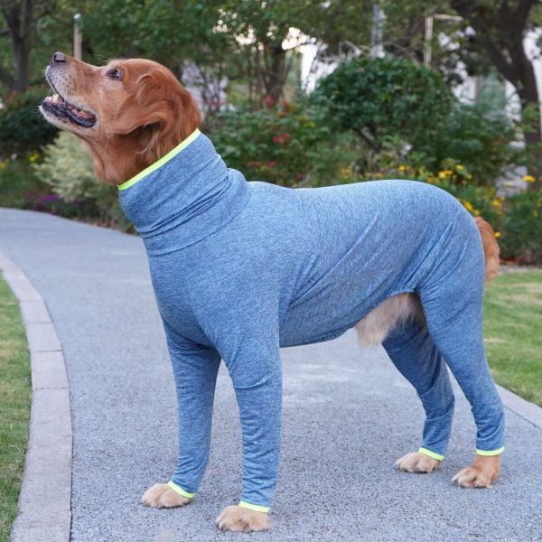 Pet it non-stained large dog clothes casual one-piece dog four-legged clothing Golden Retriever Labrador pet clothing