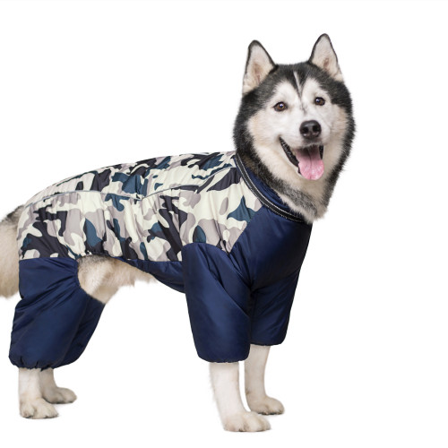 Wholesale Custom Dog Down Coats - Warm Hooded Winter Jackets for Medium-Sized Dogs - OEM/ODM Services, Fast Shipping, and After-Sale Support