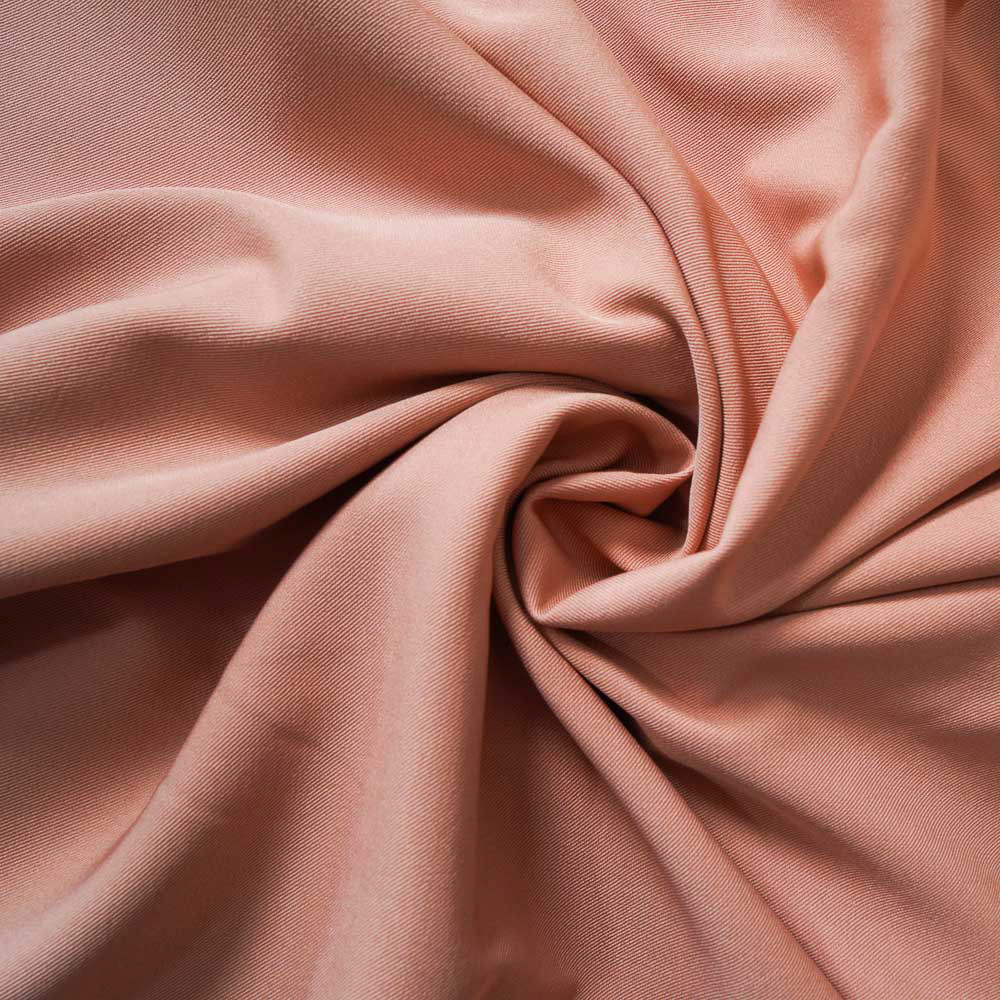 100D Polyester 4-Way Twill Stretch Fabric-Peach