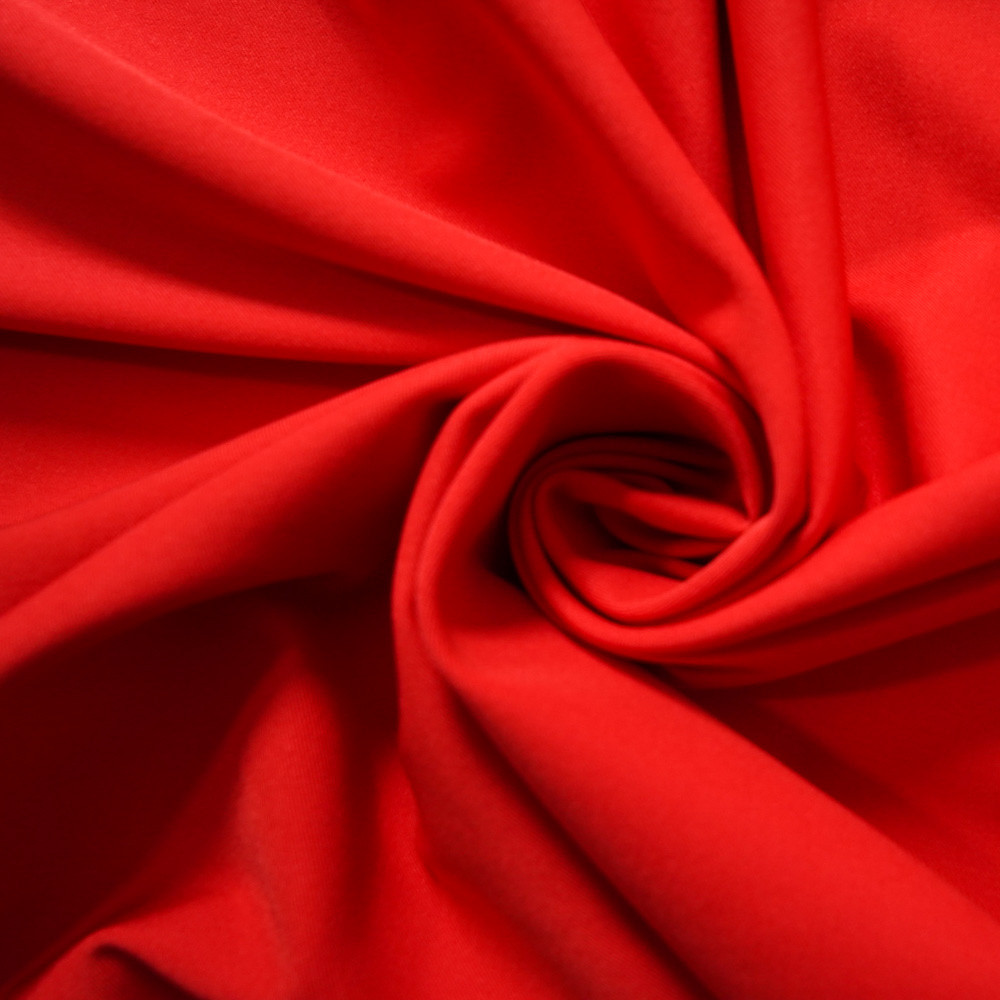 100D Polyester 4-Way Twill Stretch Fabric-Red