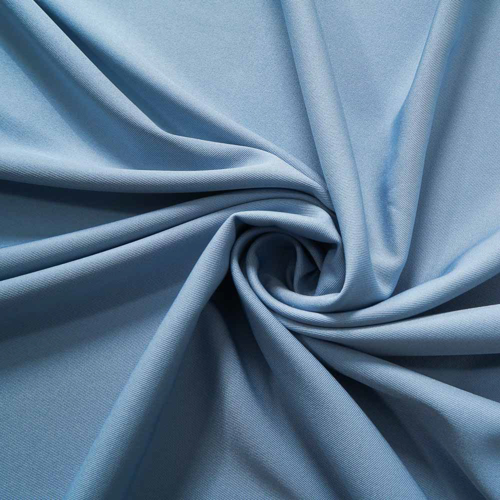 100D Polyester 4-Way Twill Stretch Fabric-Blue Gray