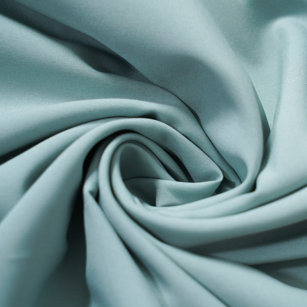 50D Polyester 4-Way Plain Stretch Fabric-White ash