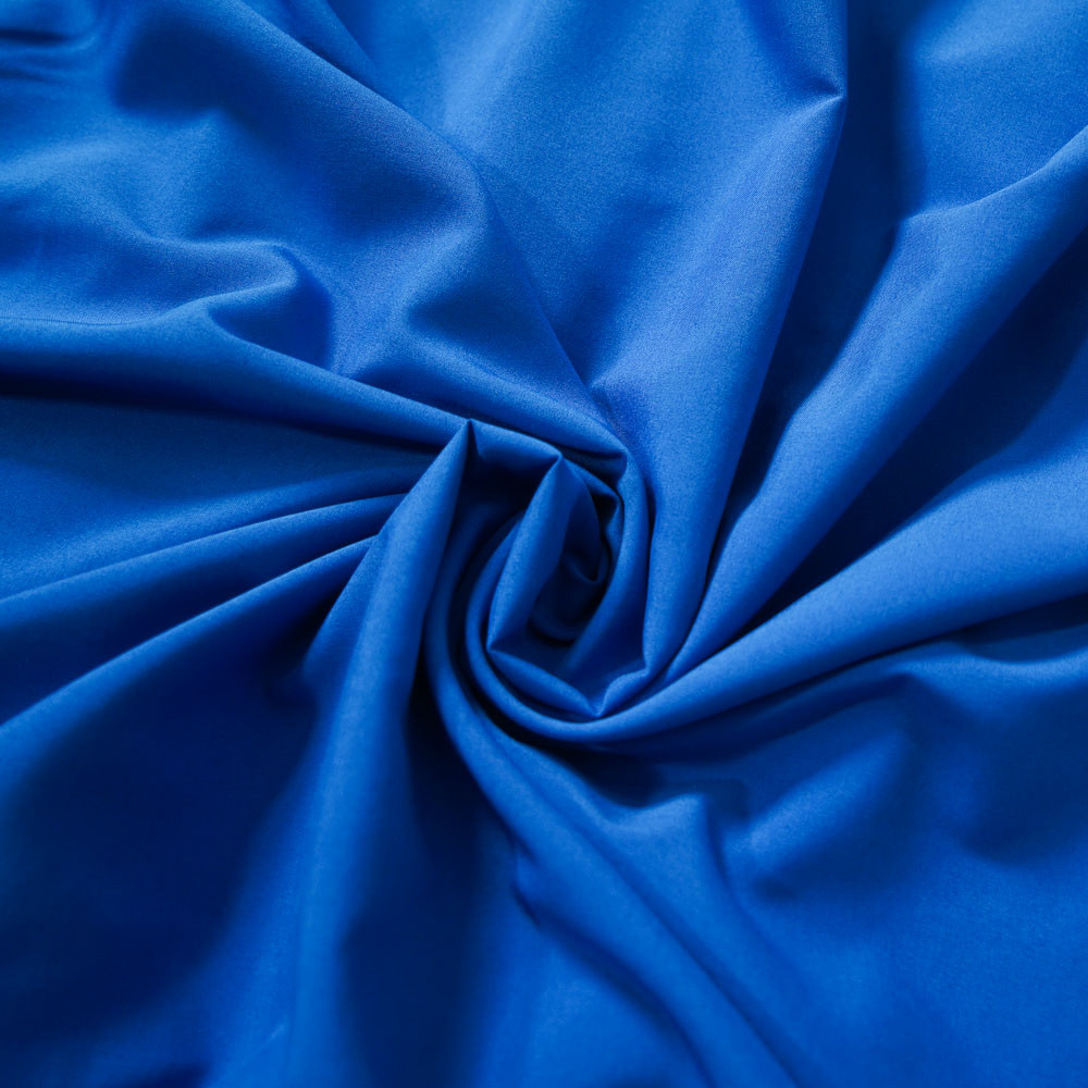 50D Polyester 4-Way Plain Stretch Fabric-LT Blue