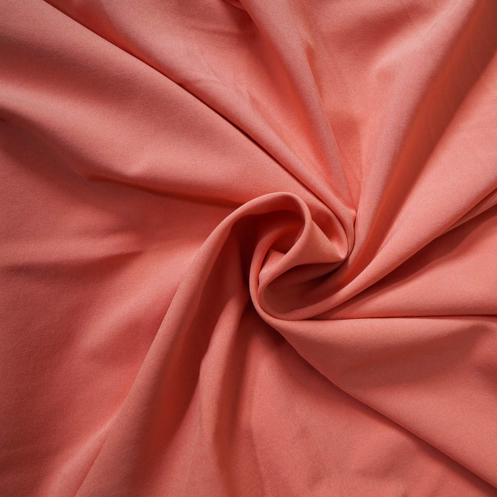 50D Polyester 4-Way Plain Stretch Fabric-Peach