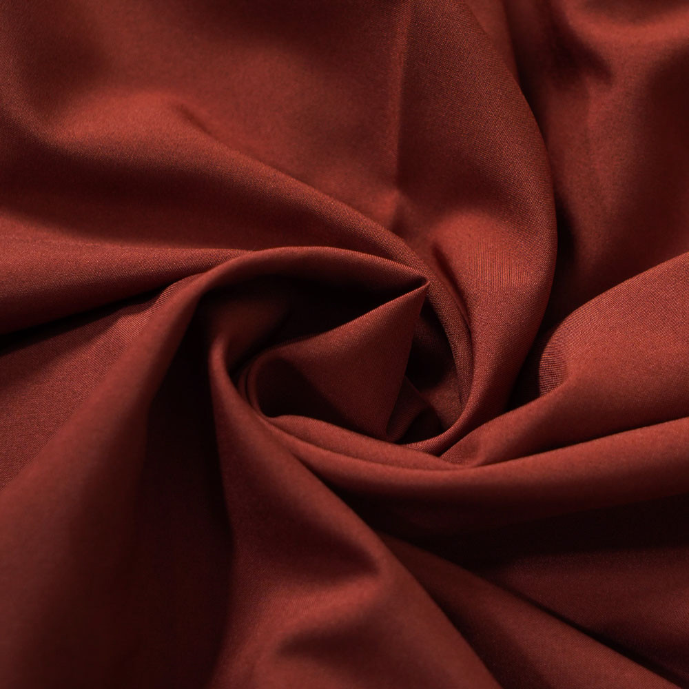 50D Polyester 4-Way Plain Stretch Fabric-Brown
