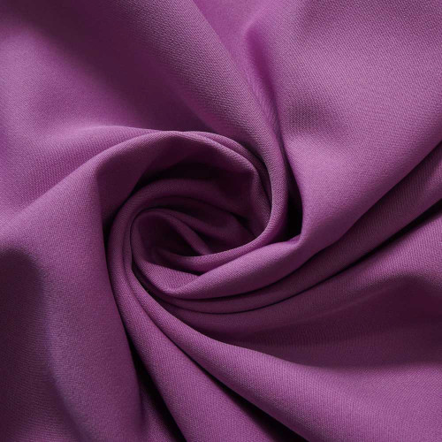 Hazel-LT Purple 75D Polyester 4 Way 2-Ply Stretch Fabric. For Pants, Skirts, Tops, Casual Wear, Outdoor Functional Jackets, Custom 4-Way Stretch Printed Fabric.