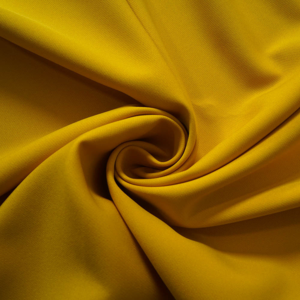 75D Polyester 4 Way 2-Ply Stretch Fabric-Golden