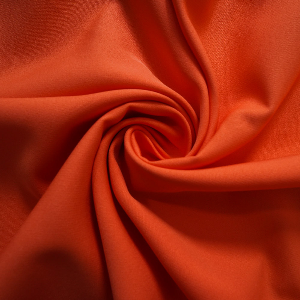 75D Polyester 4 Way 2-Ply Stretch Fabric-Coral