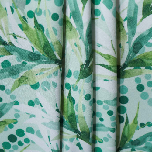 Sage. -Polyester 4-Way 2-Ply Stretch Fabric. For Pants, Skirts, Tops, Casual Wear, Outdoor Functional Jackets, Custom 4-Way Stretch Printed Fabric,