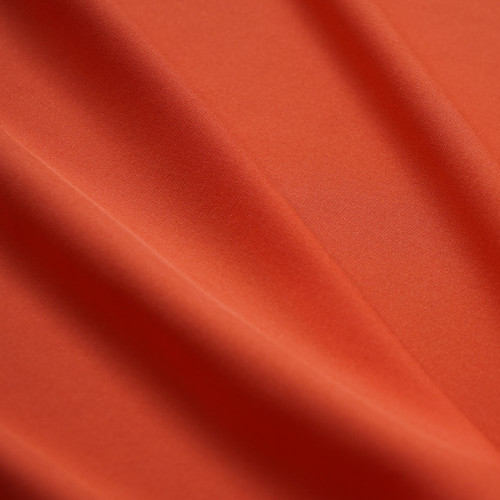 Sterling-Orange 100D Polyester 4-Way Plain Stretch Fabric. For Pants, Skirts, Tops, Casual Wear, Outdoor Functional Jackets, Custom 4-Way Stretch Printed Fabric.