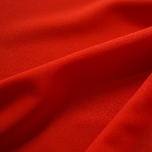 Sterling-Red 100D Polyester 4-Way Plain Stretch Fabric. For Pants, Skirts, Tops, Casual Wear, Outdoor Functional Jackets, Custom 4-Way Stretch Printed Fabric.