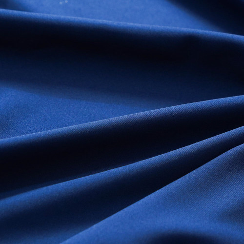Sterling-Med Blue 100D Polyester 4-Way Plain Stretch Fabric. For Pants, Skirts, Tops, Casual Wear, Outdoor Functional Jackets, Custom 4-Way Stretch Printed Fabric.