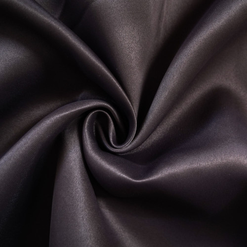 Polyester Single-Sided Shining Sateen Blackout Drapery FabricAva-Dark purple. For Office, Retail Store, Exhibition Hall, Hospitality Industry. Custom Blackout Fabric. and Finished Curtain. Factory Price.