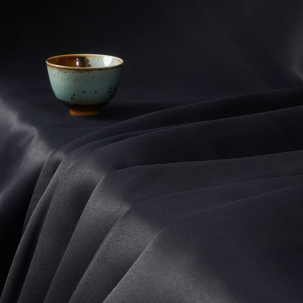 Ava-Single-Sided Shining Sateen Blackout Drapery Fabric