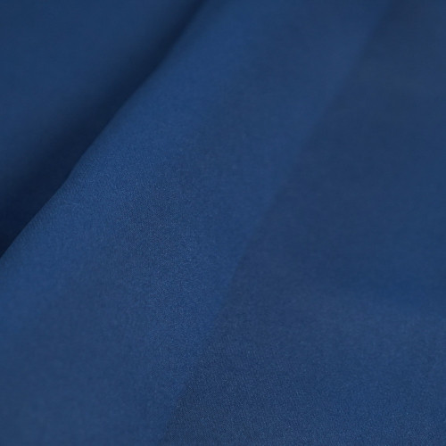 Gabriel-Blue Double-Sided Twill Dull Blackout Drapery Fabric. For Living Room, Bedroom, Office, Hotel, Restaurant, Theater, Retail Store, Exhibition Hall, Hospitality Industry. Custom Blackout Fabric. and Finished Curtain.